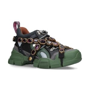 SOLD New Gucci Flashtrek Sega Green WOMEN